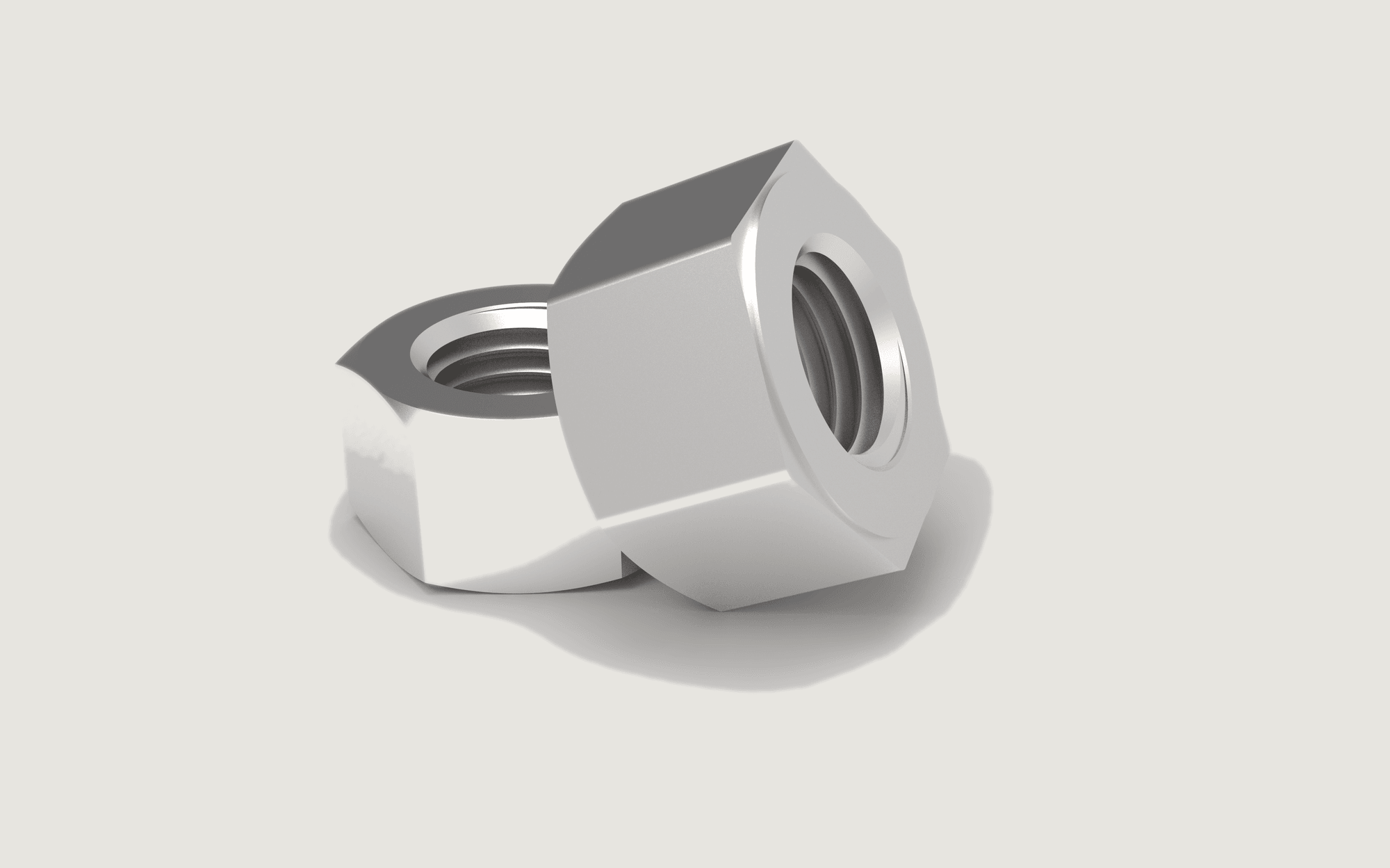 Stainless hex and heavy hex nut